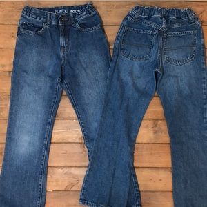 2 pair Children’s Place Jeans Bootcut Boys 8